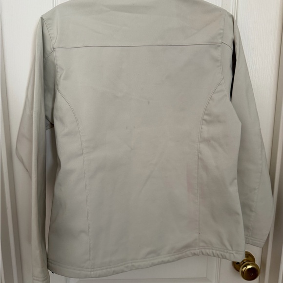 Nina Capri Women's Light Gray Ski Jacket - Picture 3 of 4